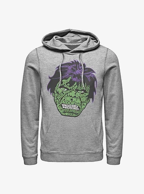 Marvel The Hulk Luck Icons Face Hoodie