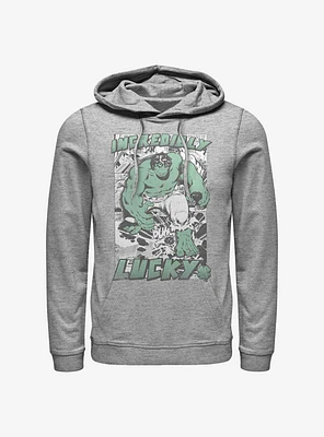 Marvel The Hulk Incredibly Lucky Hoodie