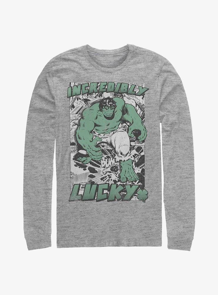 Marvel The Hulk Incredibly Lucky Long-Sleeve T-Shirt