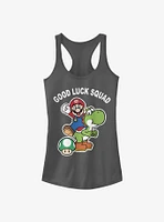 Nintendo Super Mario Good Luck Squad Girls Tank Top