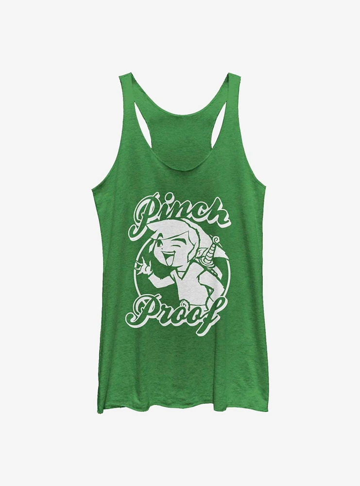 Nintendo The Legend Of Zelda Pinch Proof Link Girls Tank