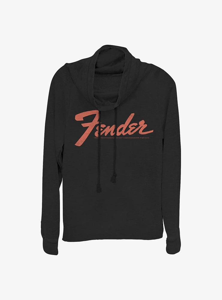 Fender Classic Logo Cowlneck Long-Sleeve Girls Top