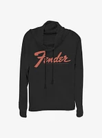 Fender Classic Logo Cowlneck Long-Sleeve Girls Top