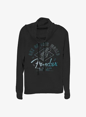 Fender Out Of This World Cowlneck Long-Sleeve Girls Top