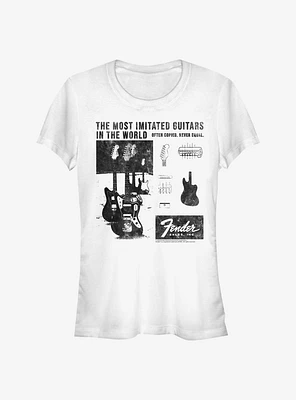 Fender Litho Ad Girls T-Shirt