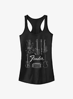 Fender Chart Girls Tank