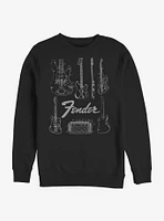 Fender Chart Crew Sweatshirt