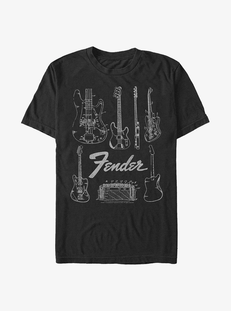 Fender Chart T-Shirt