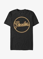 Fender Neon Sign Logo T-Shirt