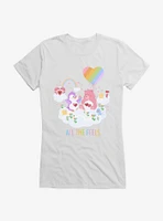 Care Bears All The Feels Heart Girls T-Shirt