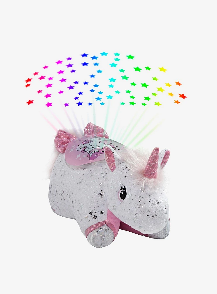 Glittery Unicorn Sleeptime Lite Pillow Pets Plush Toy