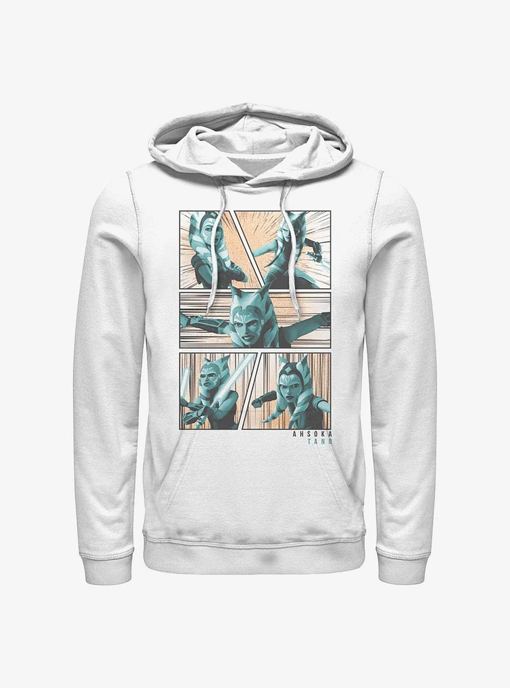 Star Wars The Clone Ahsoka Panels Hoodie