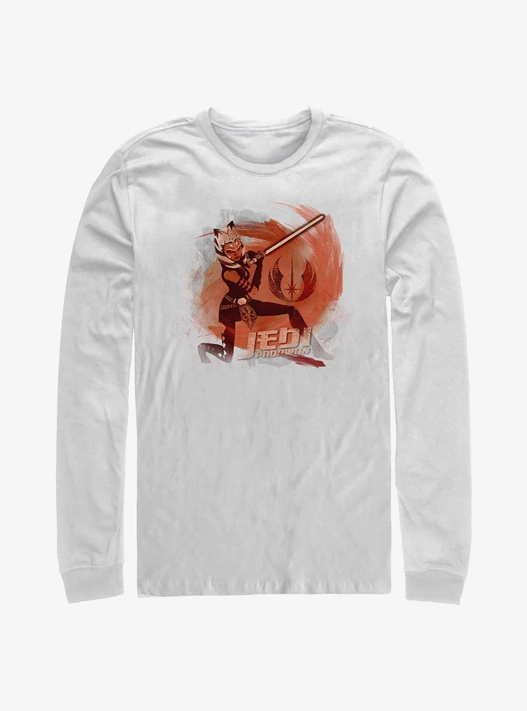 Star Wars Ashoka Red Long-Sleeve T-Shirt