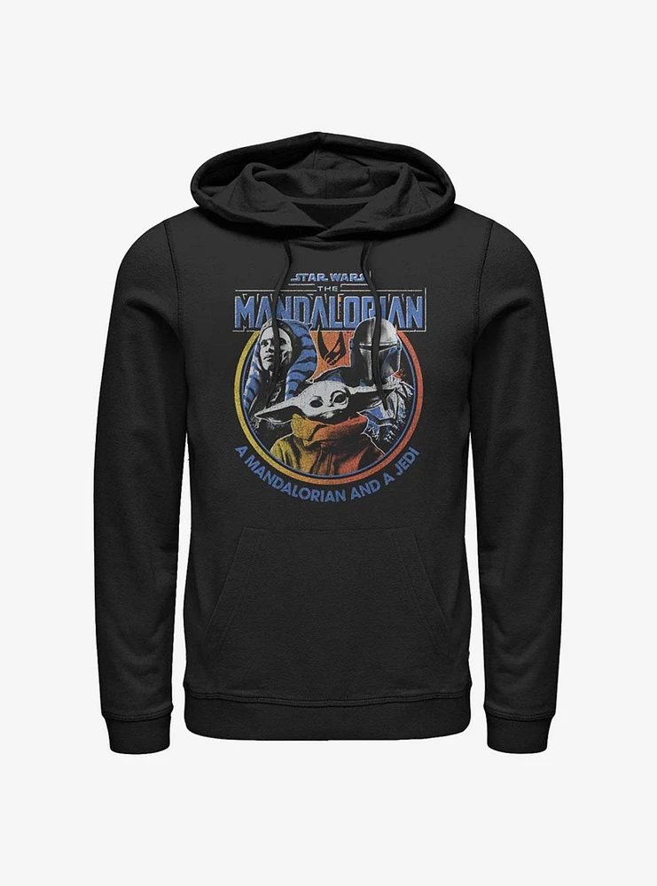 Star Wars The Mandalorian Retro Bright Hoodie