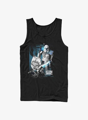 Star Wars The Clone Team Blue Tank