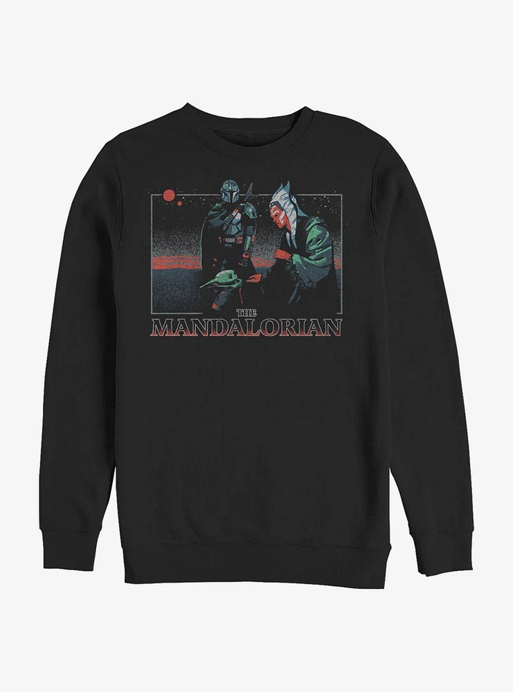 Star Wars The Mandalorian Is This Way Crew Sweatshirt