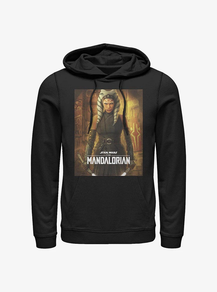 Star Wars The Mandalorian Ahsoka Poster Hoodie