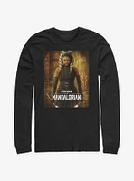 Star Wars The Mandalorian Ahsoka Poster Long-Sleeve T-Shirt