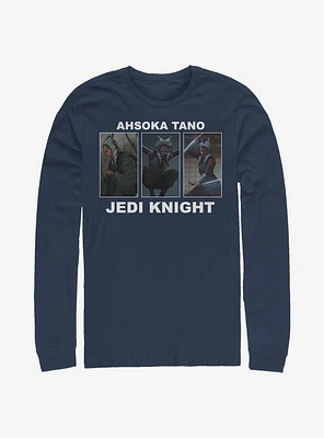 Star Wars The Mandalorian Ahsoka Tano Battle Long-Sleeve T-Shirt