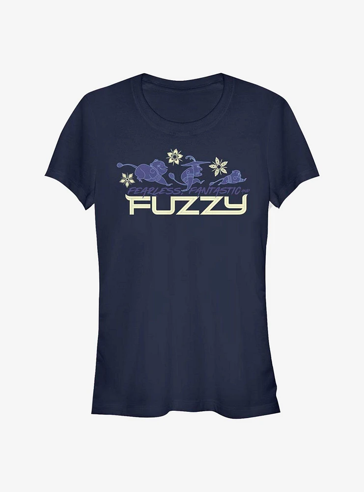 Disney Raya And the Last Dragon Fearless Fuzzy Girls T-Shirt