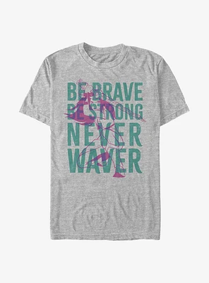 Disney Raya and the Last Dragon Be Brave Never Waiver T-Shirt