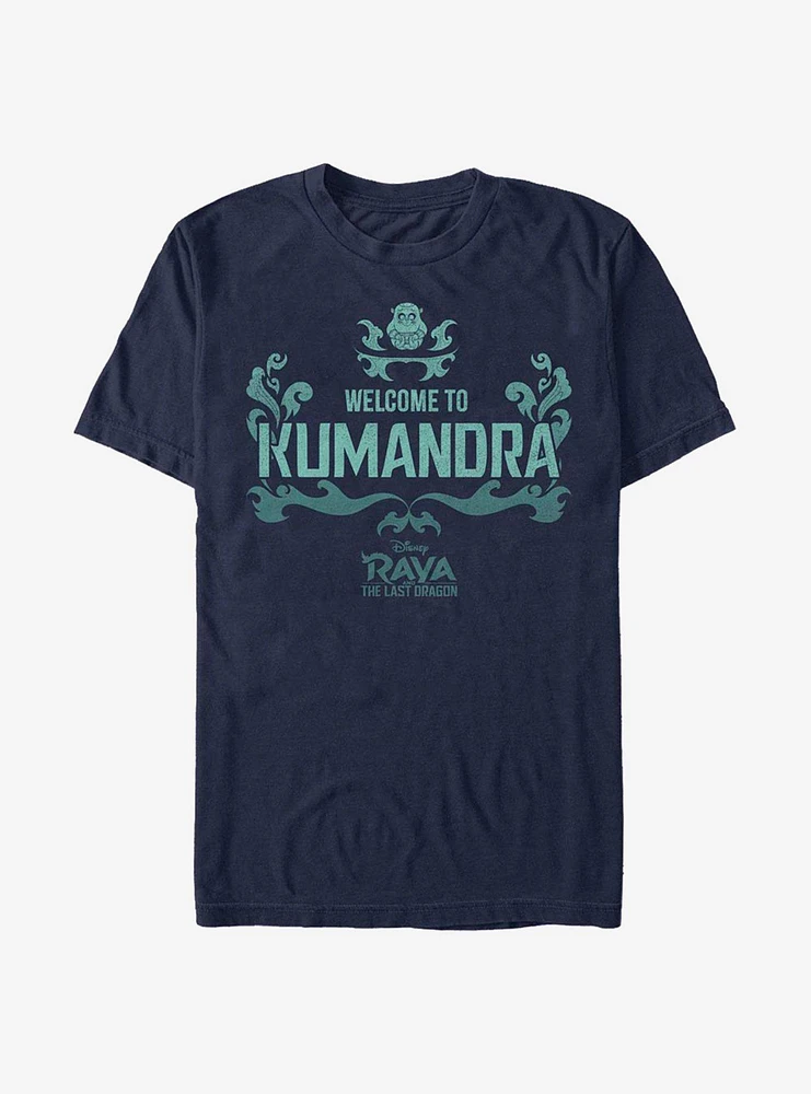 Disney Raya and the Last Dragon Welcome To Kumandra T-Shirt