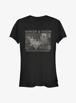Marvel WandaVision Westview Fitter-Inners Girls T-Shirt