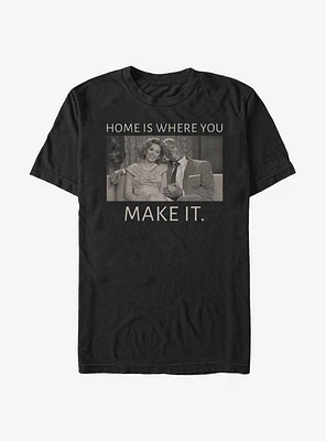 Marvel WandaVision Home Is Where You Make It T-Shirt