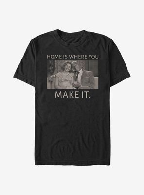 Marvel WandaVision Home Is Where You Make It T-Shirt
