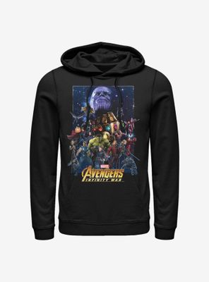 Marvel Avengers Overload Poster Hoodie