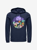 Disney Alice Wonderland Tea Time Filled Hoodie