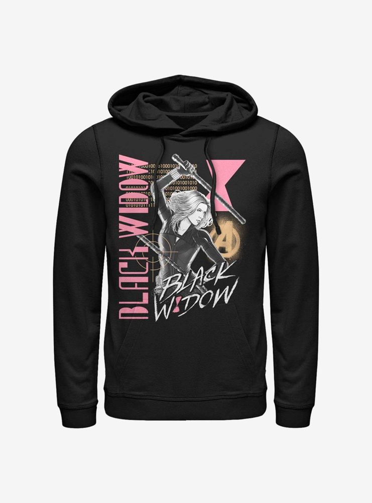 Marvel Black Widow Retro Hoodie