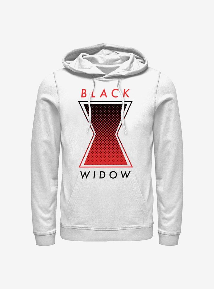 Marvel Black Widow Haftone Symbol Hoodie