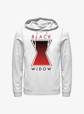 Marvel Black Widow Haftone Symbol Hoodie