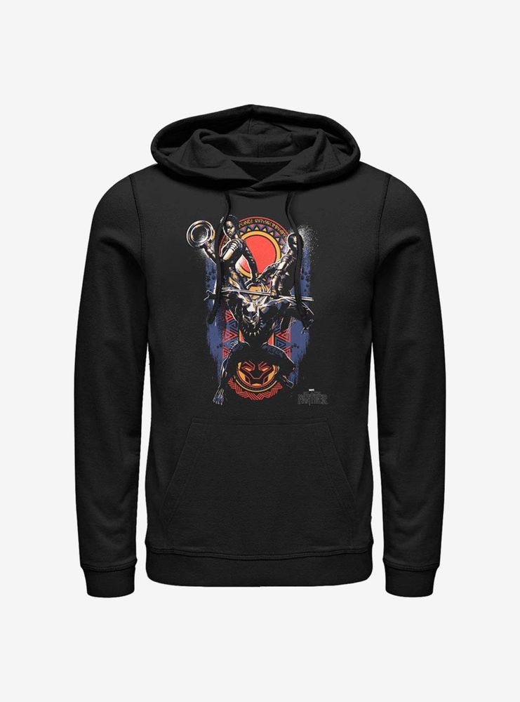 Marvel Black Panther Big Three Hoodie