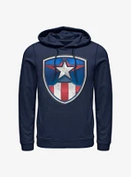 Marvel Captain America Crest Hoodie