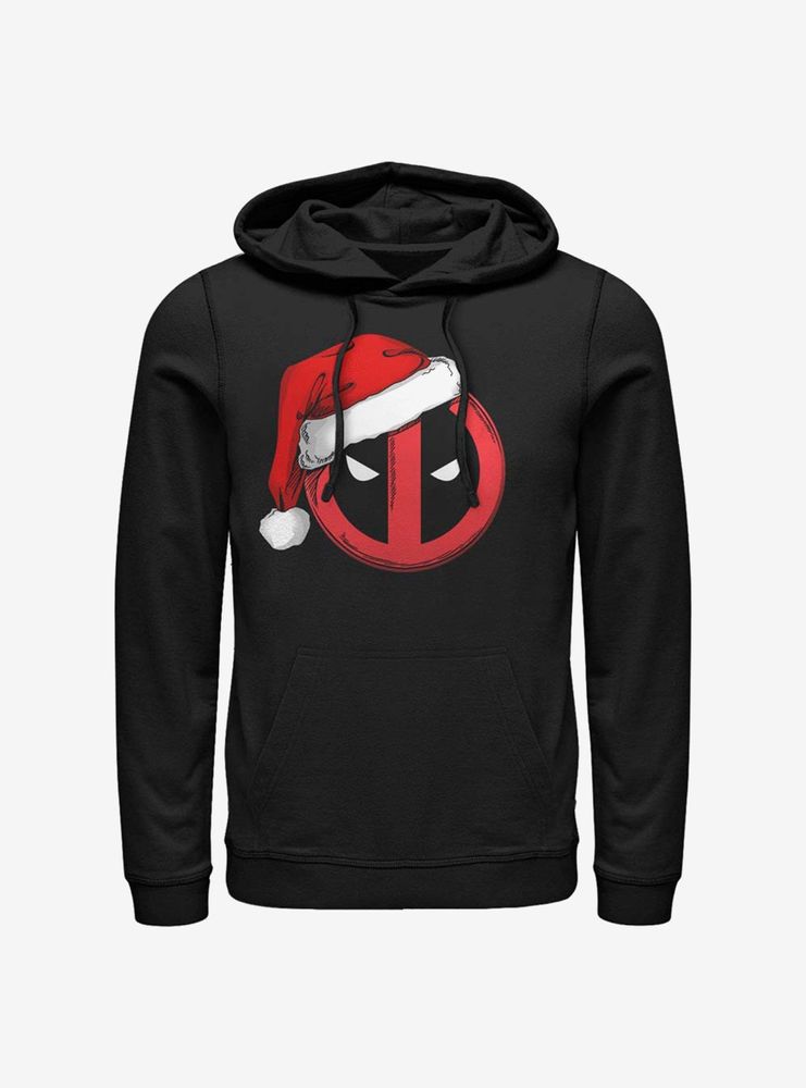 Marvel Deadpool Santa Hat Hoodie