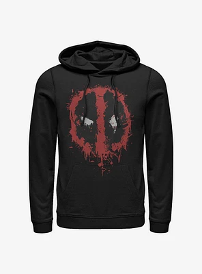 Marvel Deadpool Splatter Icon Hoodie
