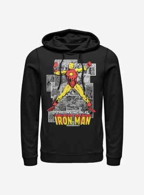 Marvel Iron Man Comic Hoodie