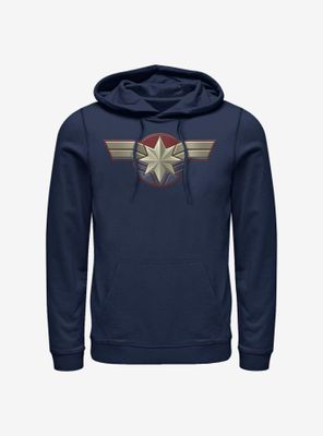 Marvel Captain Costume Logo Hoodie