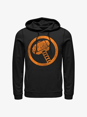 Marvel Thor Retro Orange Hoodie