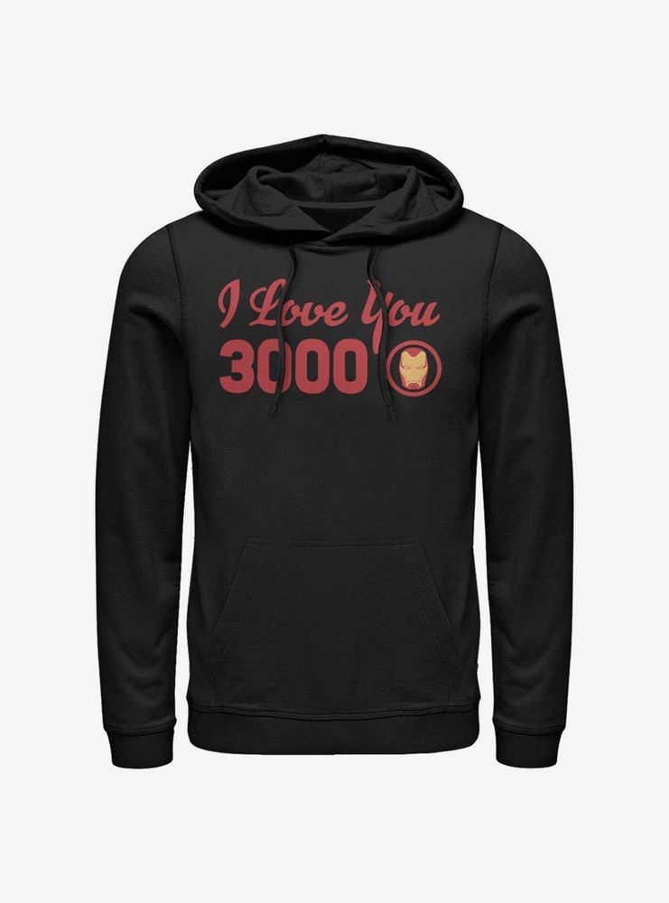 Marvel Iron Man I Love You Icon Hoodie