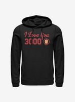 Marvel Iron Man I Love You Icon Hoodie