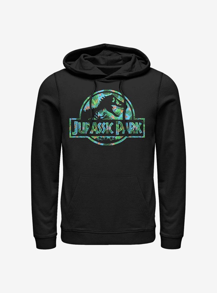 Jurassic Park Floral Logo Hoodie