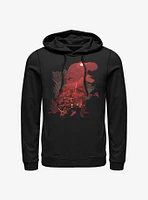 Jurassic Park Rex Collage Hoodie
