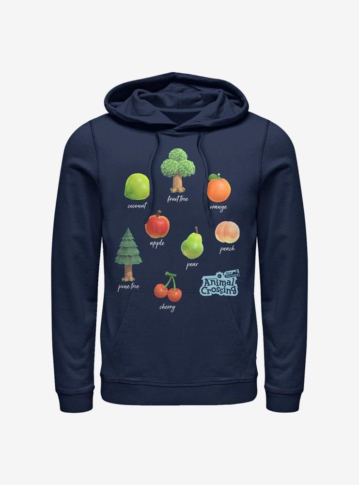 Nintendo Animal Crossing Fruit And Trees Hoodie