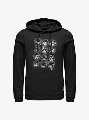 Nintendo Animal Crossing Villager Stencil Hoodie