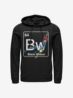 Marvel Black Widow Periodic Element Hoodie