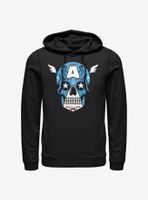 Marvel Captain America Sugar Skull Hoodie