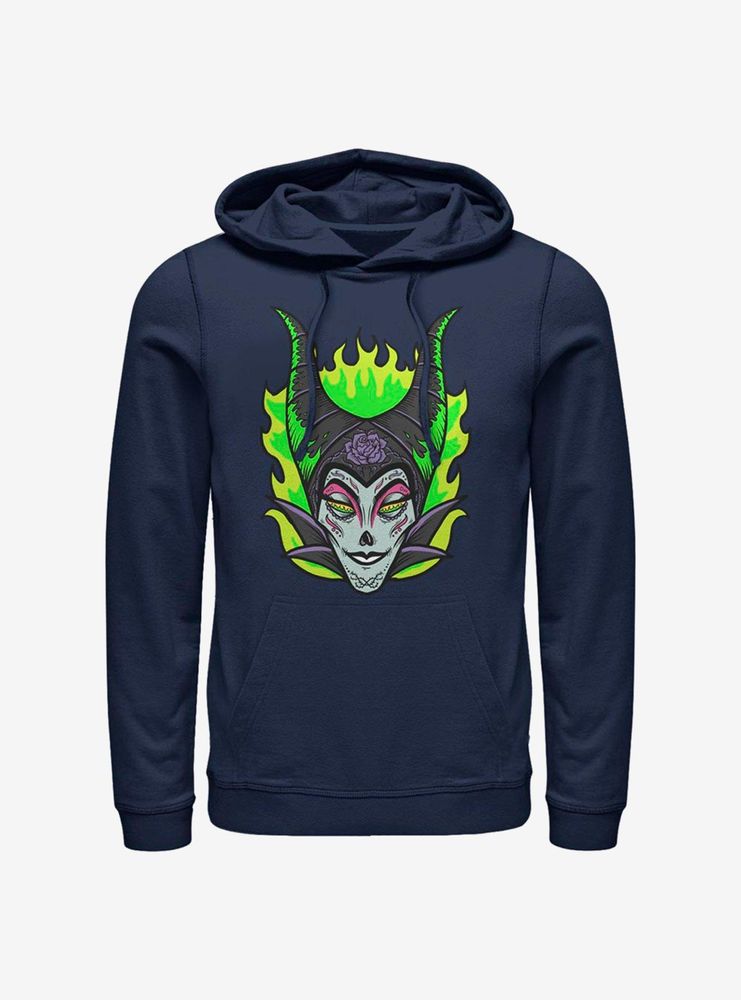 Disney Sleeping Beauty Maleficent Sugar Skull Hoodie